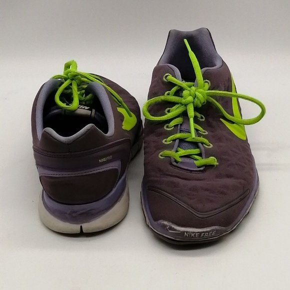 Nike Training Womens Sneakers Nike Free Fit 2 Purple Lace‎ Up Athletic Shoe 9 - Picture 3 of 10